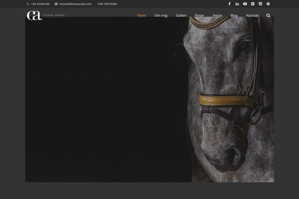 Impreza theme site design template sample