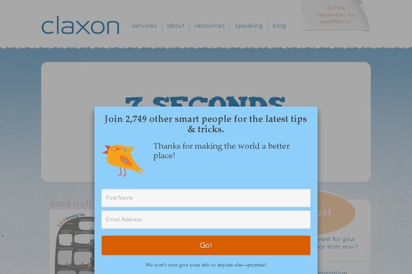 claxonmarketing.com site used Claxon