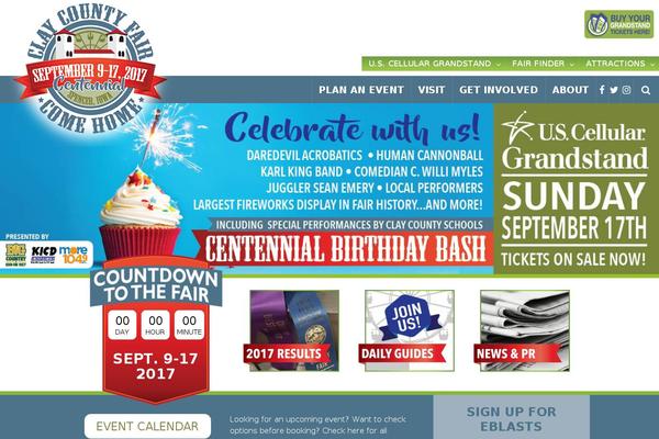 Site using Events Manager plugin