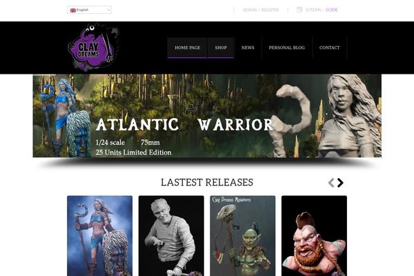 claydreamsminiatures.com site used Claydreams