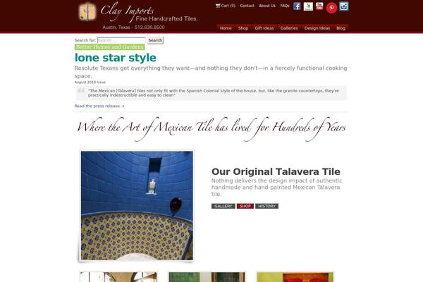clayimports.com site used Clayimports.com