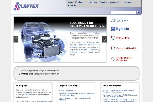 claytex.com site used Claytex