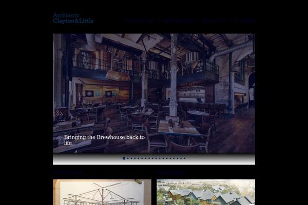 claytonandlittle.com site used Claytonlittle-desktop