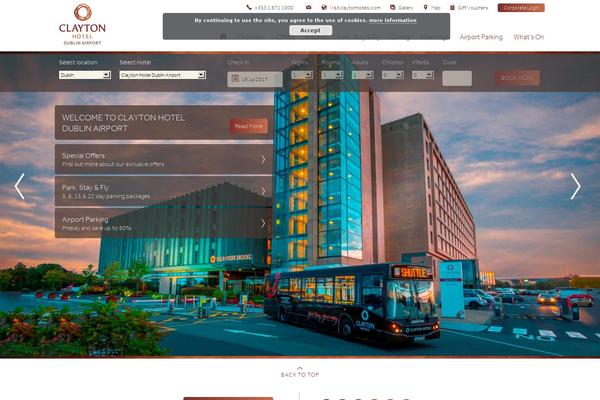 claytonhoteldublinairport.com site used Clayton2018