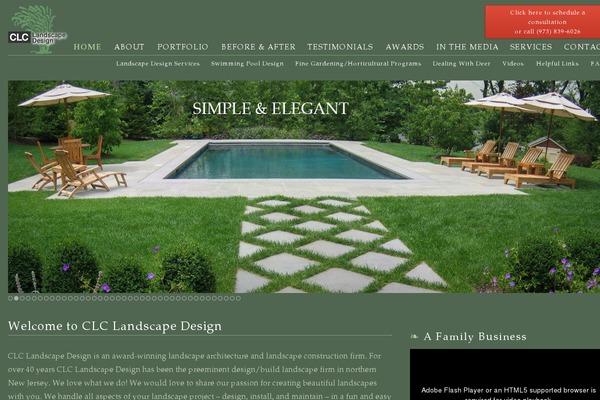 Clc theme site design template sample