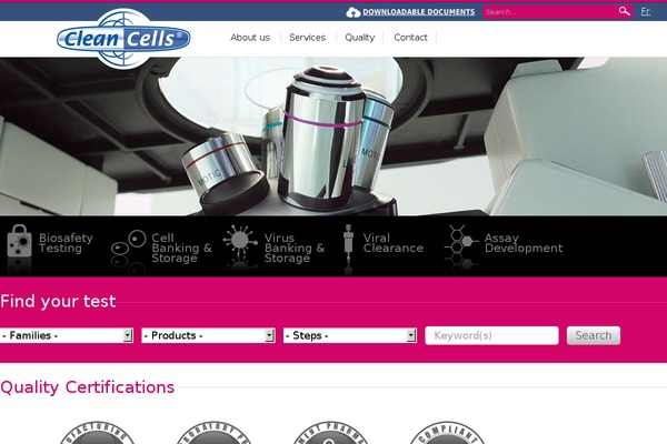 Site using Cataloguetest-cleancells plugin