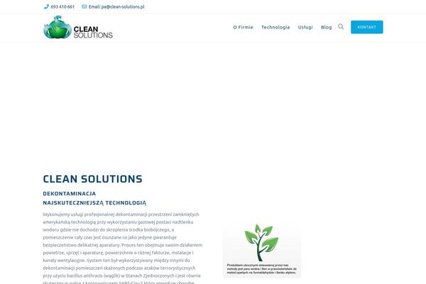 clean-solutions.pl site used Clariwell-child
