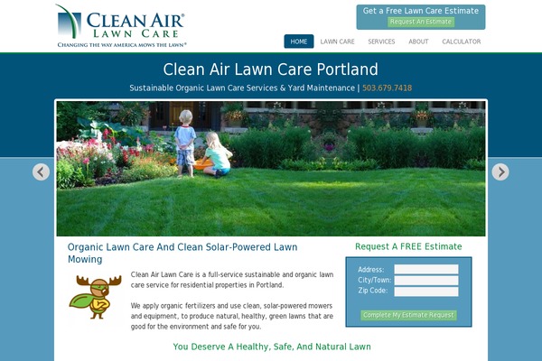 Cleanairlawncareokc theme site design template sample