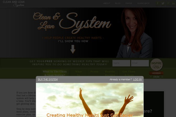 cleanandleansystem.com site used Clean-lean-system