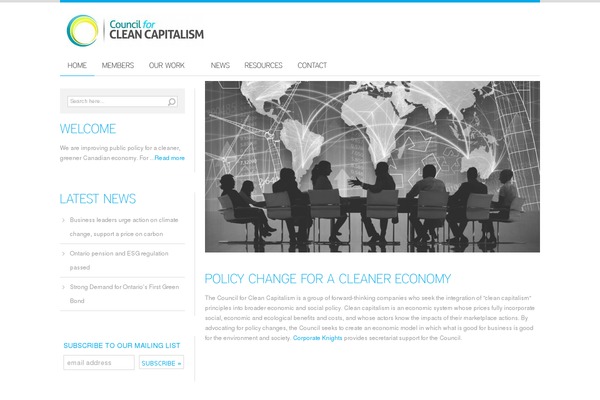 cleancapitalism.com site used Vilisya