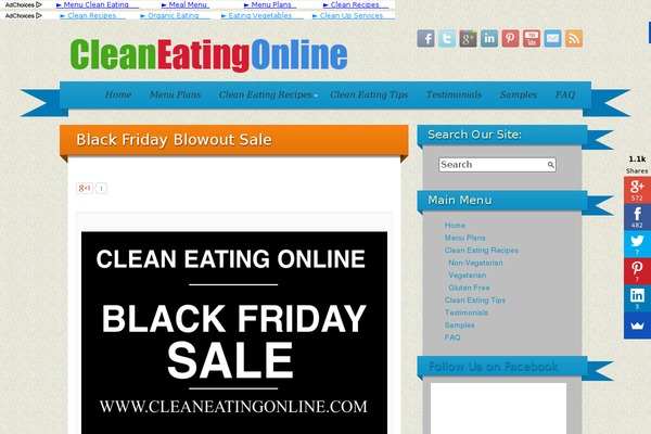 cleaneatingbasics.com site used Iribbonpro