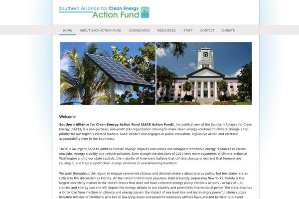 cleanenergyactionfund.org site used Sace-action