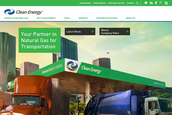 cleanenergyfuels.com site used Ce