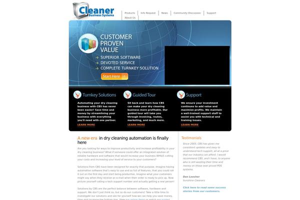 Cleaner theme site design template sample