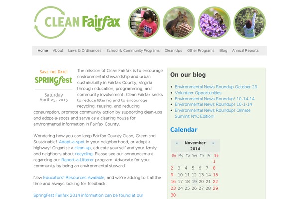 cleanfairfax.org site used Cleanfairfax