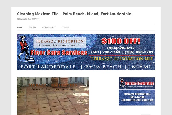 Twenty Twelve theme site design template sample