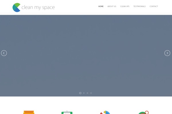 Mineral theme site design template sample