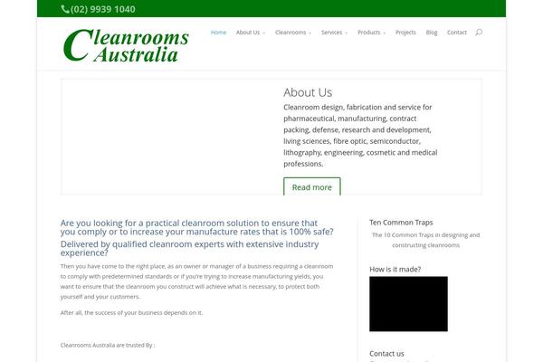 cleanroomsaustralia.com.au site used Audigital