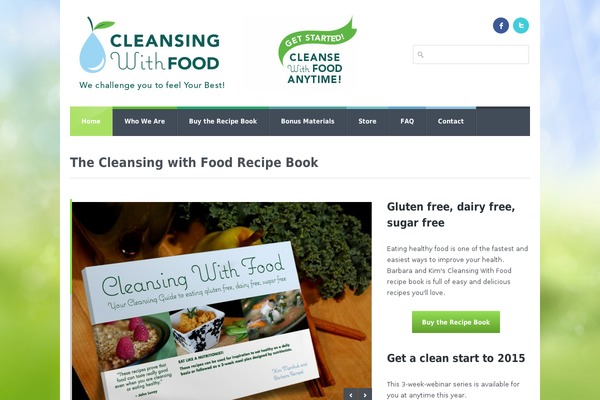 cleansingwithfood.com site used Area53-v1.0.5