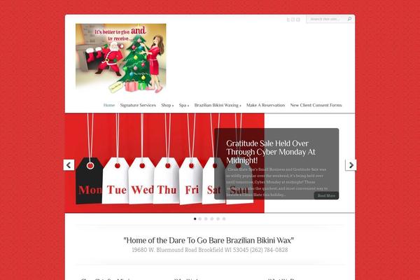Chameleon theme site design template sample
