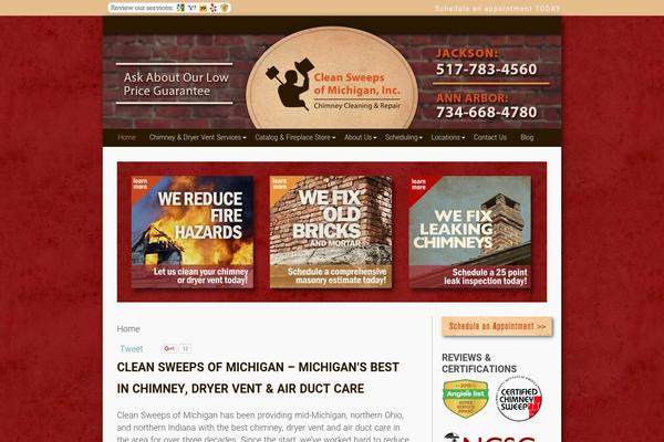 cleansweeps.com site used Goboom