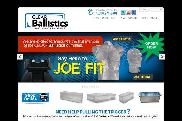 clearballistics.com site used Clearballistics