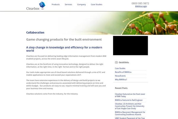 clearboxbim.com site used Clearbox