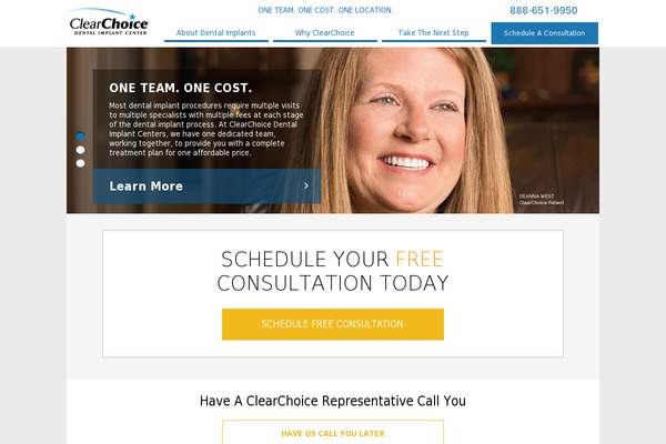 clearchoice.com site used Clearchoice