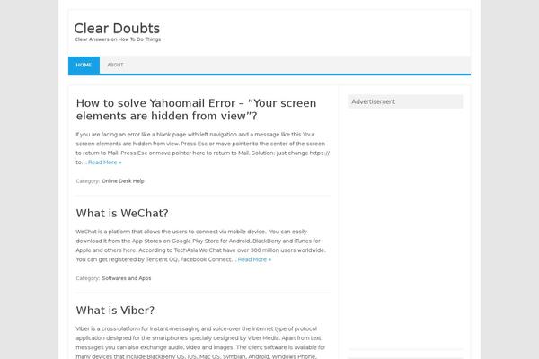 cleardoubts.com site used Cleardoubts