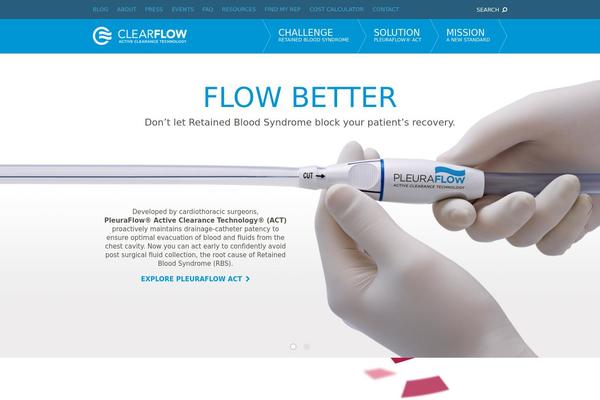 clearflow.com site used Clearflow