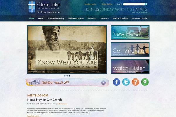 clearlakechurch.com site used Clearlake