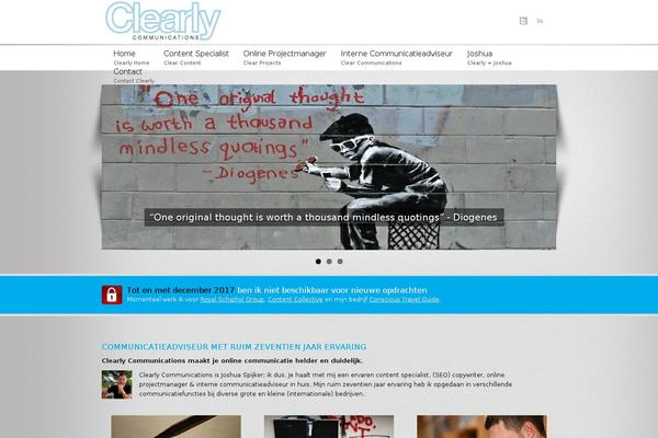 clearly-communications.nl site used Rhapsody-child