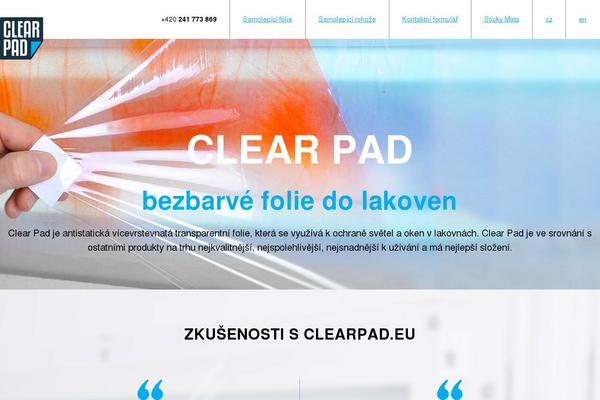 clearpad.eu site used Clearpad