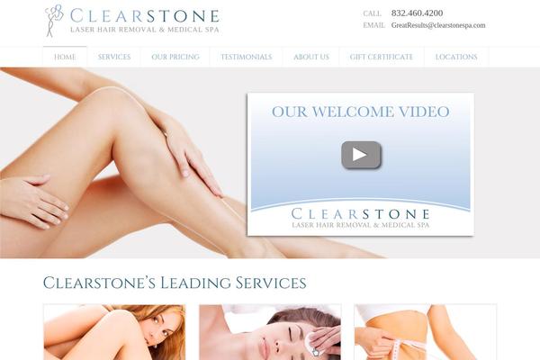 clearstonespa.com site used Clearstone