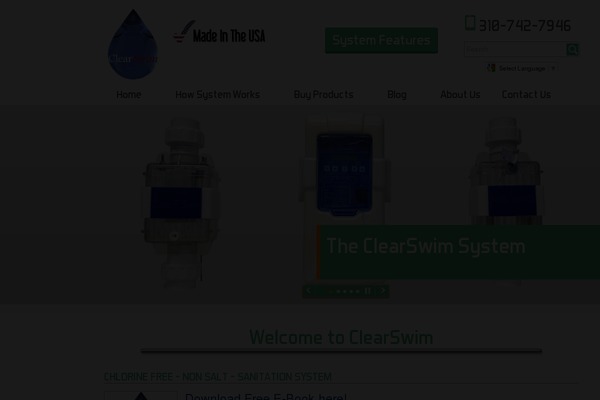 clearswim.com site used Clearswim
