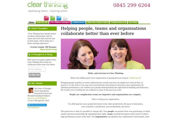 clearthinkinguk.com site used Clearthinking