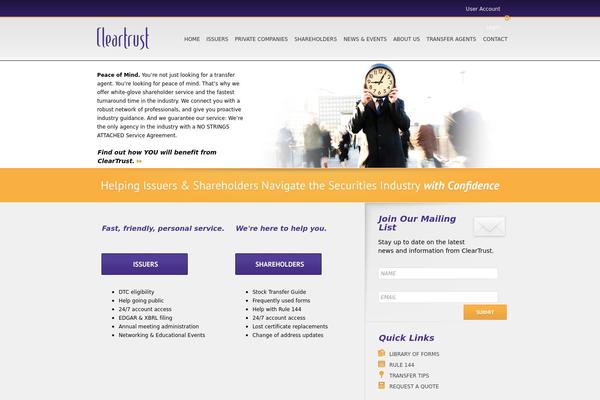 cleartrustonline.com site used Cleartrust
