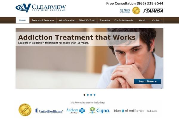 clearviewtreatment.com site used Clearviewtreatment