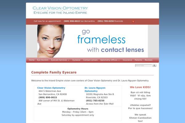 Weaver II pro theme site design template sample