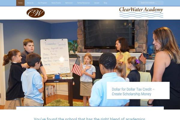 clearwateracademyga.org site used Education Pro