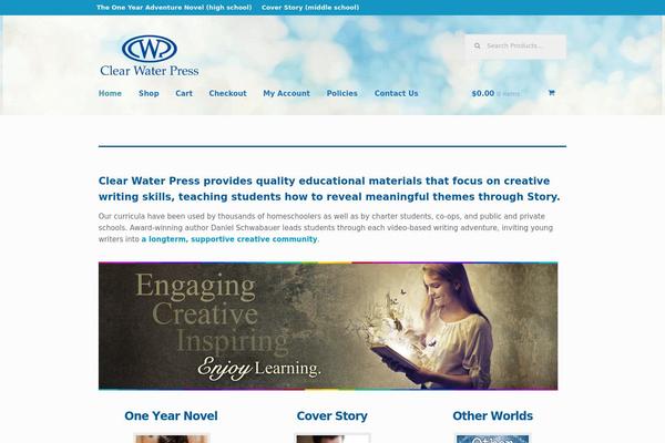 Storefront theme site design template sample