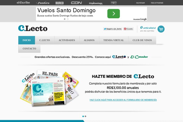clecto.com.do site used C.lecto