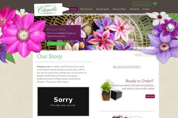 clematis.com site used Buyclematisdirect