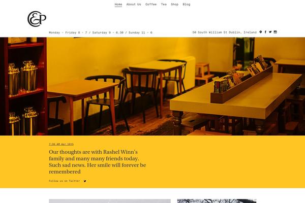 clementandpekoe.com site used Clementtheme