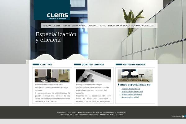 clems.es site used Clems