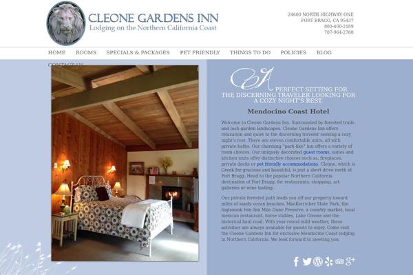 cleonegardensinn.com site used Cleone