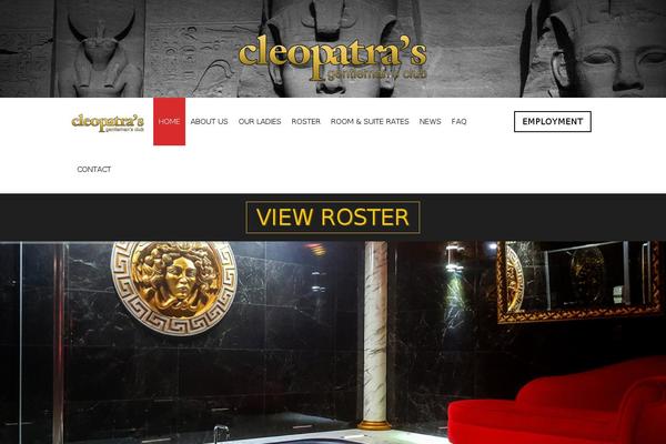cleopatrasgentlemansclub.com.au site used Cleopatra
