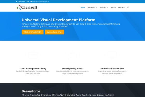 Divi theme site design template sample