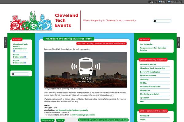 Site using All-in-One Event Calendar plugin