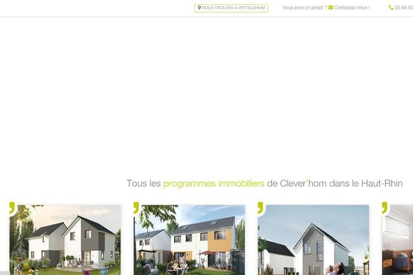 clever-hom.fr site used Cactus-theme